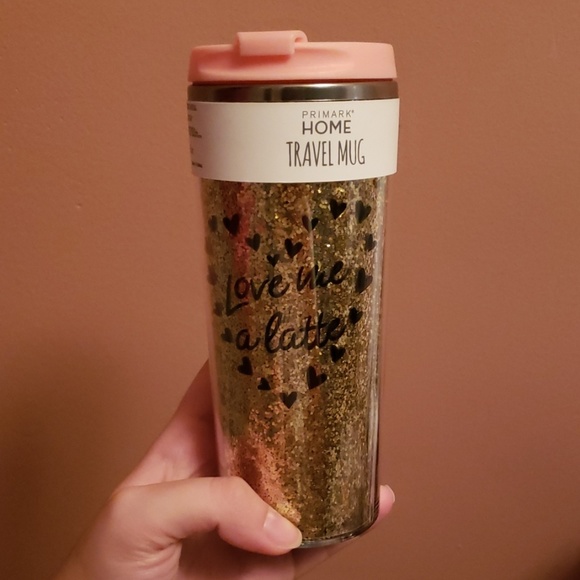 Primark Kitchen 2 For 5 Glittery Travel Mug Poshmark